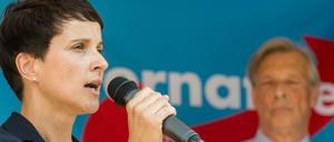 Die AfD-Bundesvorsitzende Frauke Petry