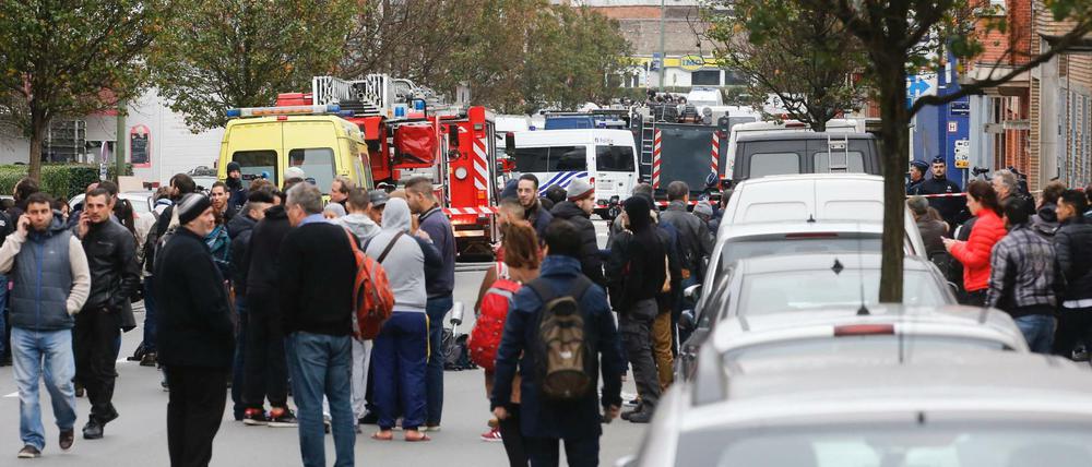 Nach den Anschlägen in Paris gab es eine Razzia im Brüsseler Bezirk Molenbeek.