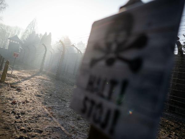 Ort des Grauens: das Vernichtungslager Auschwitz im Januar 2020.