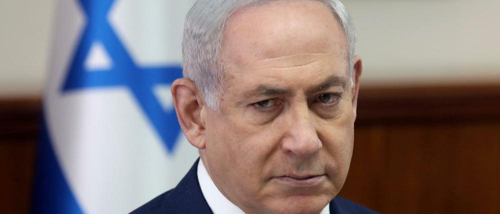 Der israelische Ministerpräsident Benjamin Netanjahu. 