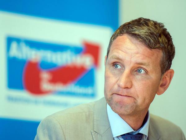 Fraktions- und Landesvorsitzender in Thüringen: der AfD-Rechtsaußen Björn Höcke.