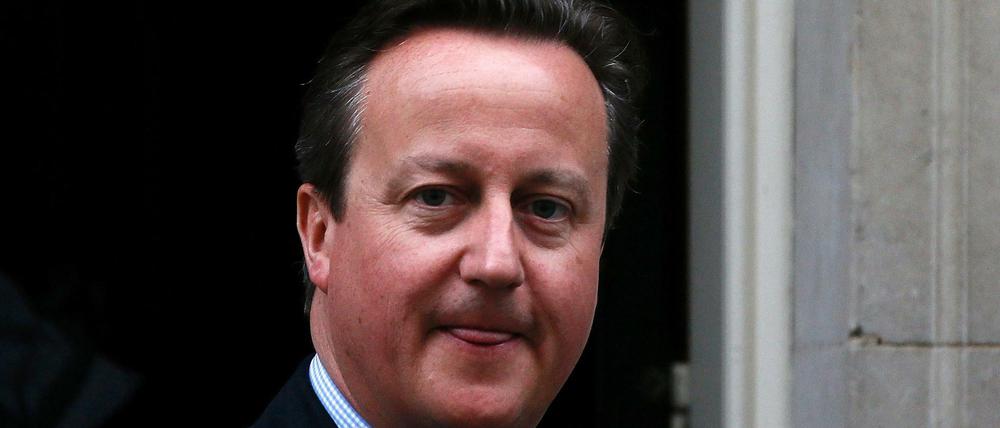 Der britische Premierminister David Cameron. 