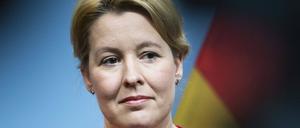Dem Bürger manchmal näher als der eigenen Partei: Bundesfamilienministerin Franziska Giffey (SPD).