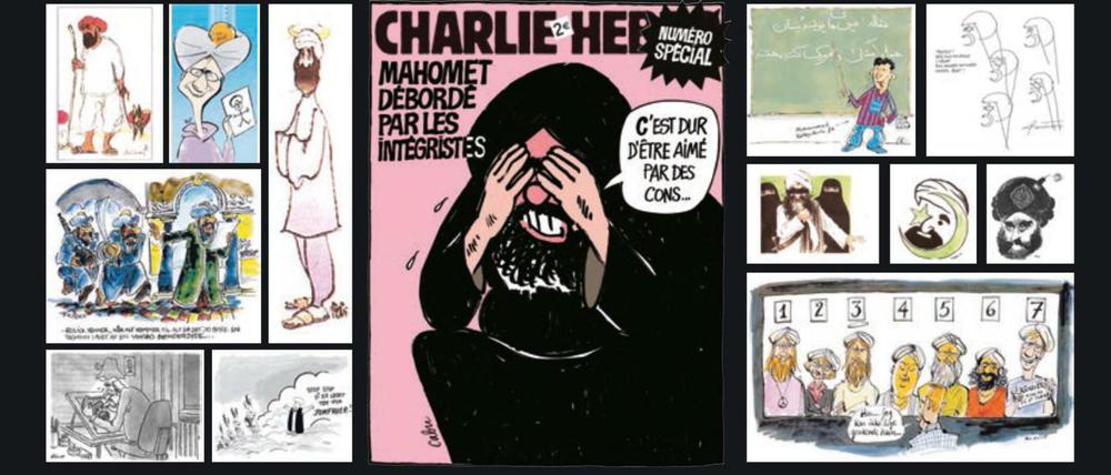 „Charlie Hebdo“ veröffentlichte wieder Mohammed-Karikaturen.
