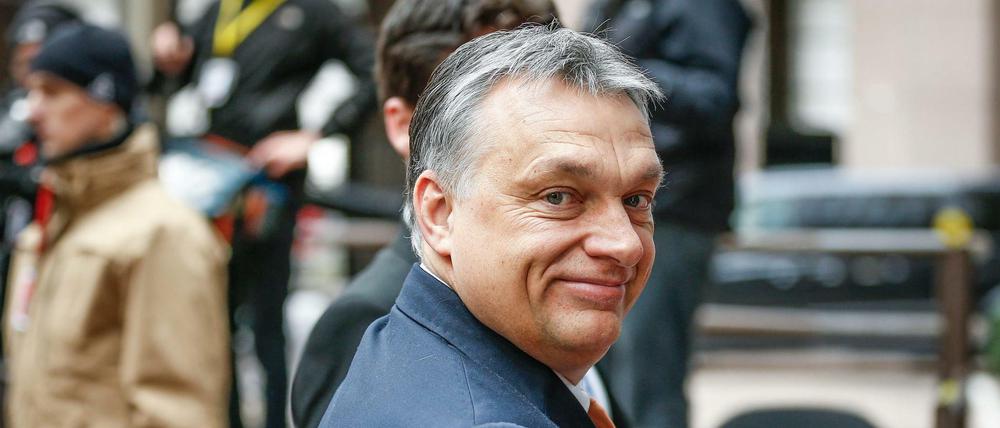 Ungarns Premierminister Viktor Orban. 