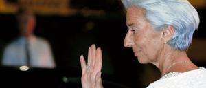 IWF-Chefin Christine Lagarde. 