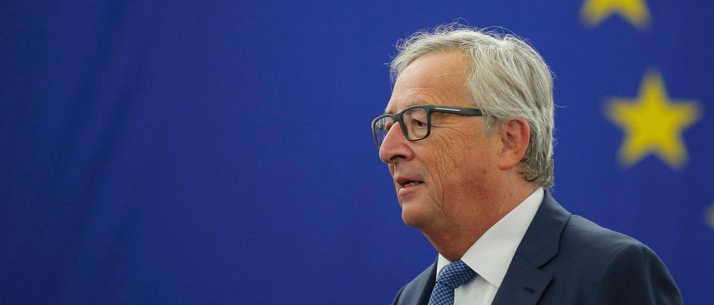 EU-Kommissionspräsident Jean-Claude Juncker am Mittwoch in Straßburg.