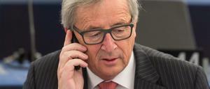 EU-Kommissionschef Jean-Claude Juncker überließ Treffen mit Umweltverbänden Mitarbeitern seines Stabes.