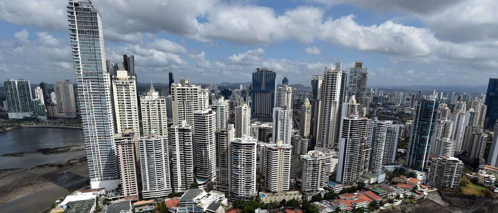 Blick auf Panama-Stadt, das als Steueroase umstritten ist 