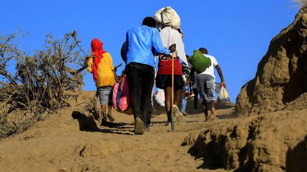 Tausende mussten vor den Kämpfen um die abtrünnige Region Tigray fliehen. Viele haben Schutz im Sudan gefunden.