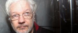 Wikileaks-Gründer Julian Assange im Januar 2020 in London