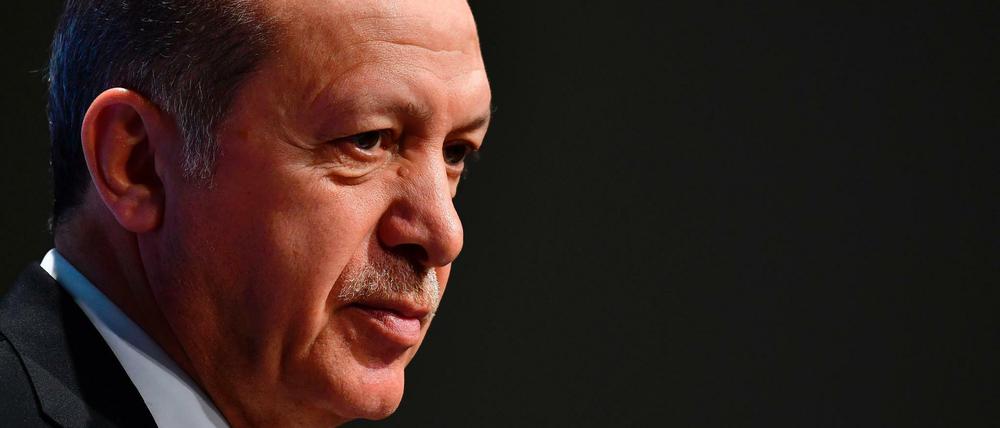 Der türkische Präsident Recep Tayyib Erdogan während des G20-Gipfels in Hamburg. 