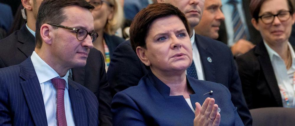 Mateusz Morawiecki ist der neue Premierminister Polens - seine Vorgängerin Beata Szydlo trat am Donnerstag zurück. 