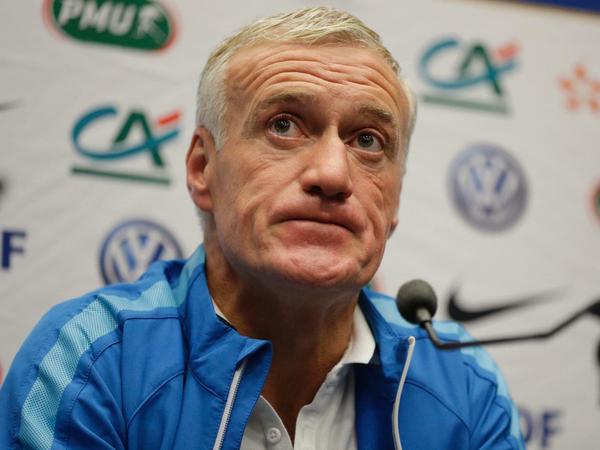 "Wir werden zeigen, dass wir stolz sind, Franzosen zu sein": Der französische Nationaltrainer Didier Deschamps