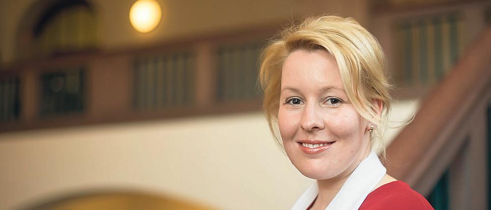 Die Bezirksbürgermeisterin von Neukölln, Franziska Giffey (SPD), gilt als Kandidatin für das Bundeskabinett.