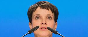 Frauke Petry, Sprecherin der Partei Alternative für Deutschland (AfD).