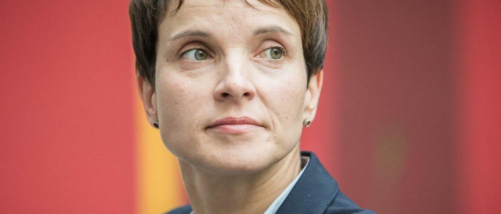 Frauke Petry, ehemalige Bundesvorsitzende der AfD (Alternative für Deutschland).
