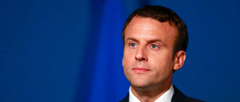 Der französische Staatspräsident Emmanuel Macron.