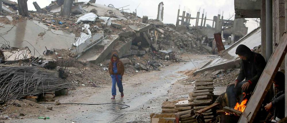 Triste Aussichten: Der Alltag der Menschen in Gaza ist von Leid und Not geprägt.