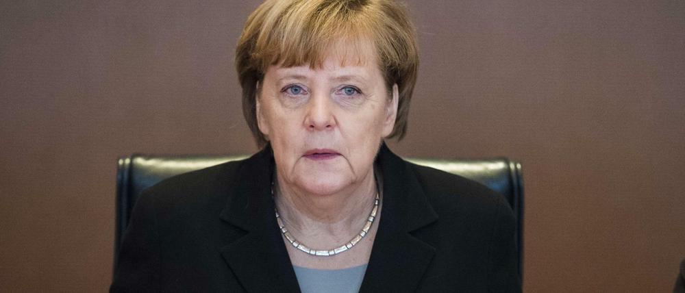 Kanzlerin Angela Merkel. Gegen Umfragewerte, gegen die eigene Partei.