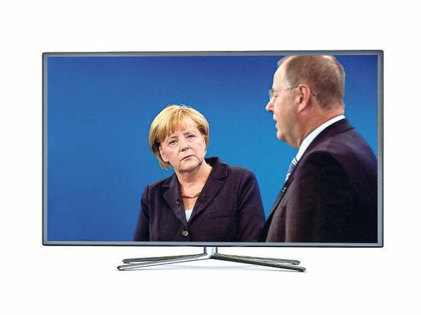 2013: Merkel gegen Steinbrück.
