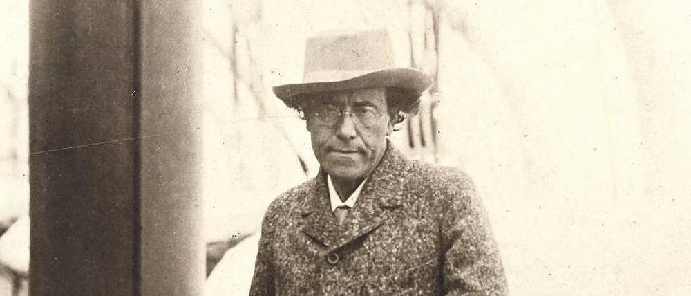 Gustav Mahler auf der Überfahrt von New York nach Europa.