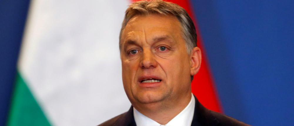 Seine eigenmächtige politische Linie stößt in der EU immer wieder auf Unverständnis: Ungarns Regierungschef Viktor Orban. 