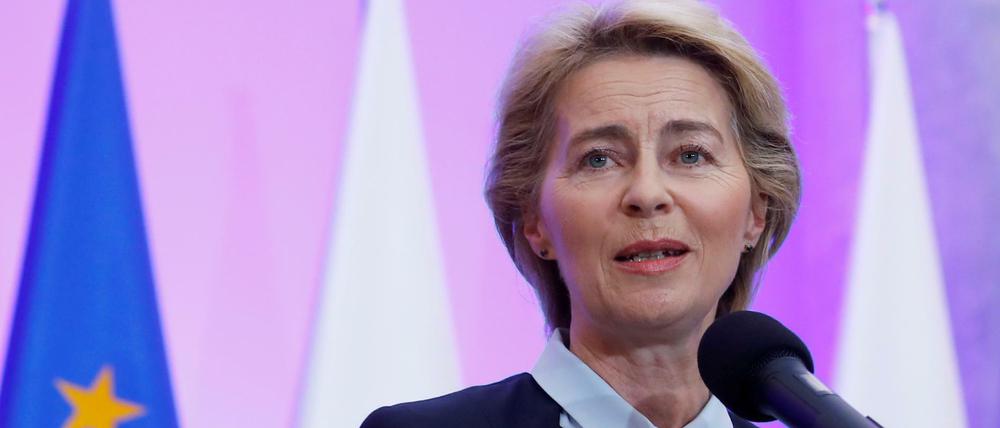 Die künftige EU-Kommissionspräsidentin Ursula von der Leyen (CDU). 