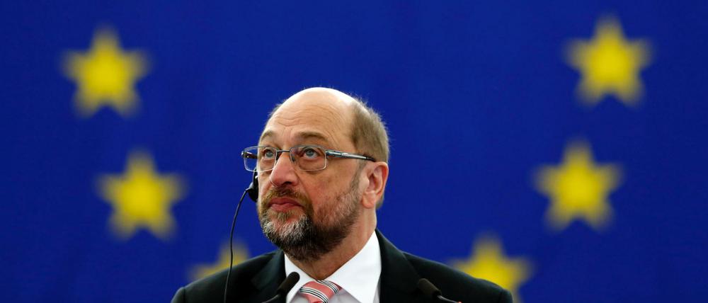 Von Europas Kraft muss man ihn nicht überzeugen. Martin Schulz, hier noch als Parlamentspräsident.