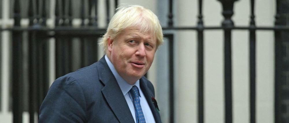 Immer viele Ideen: Der britische Außenminister Boris Johnson. 