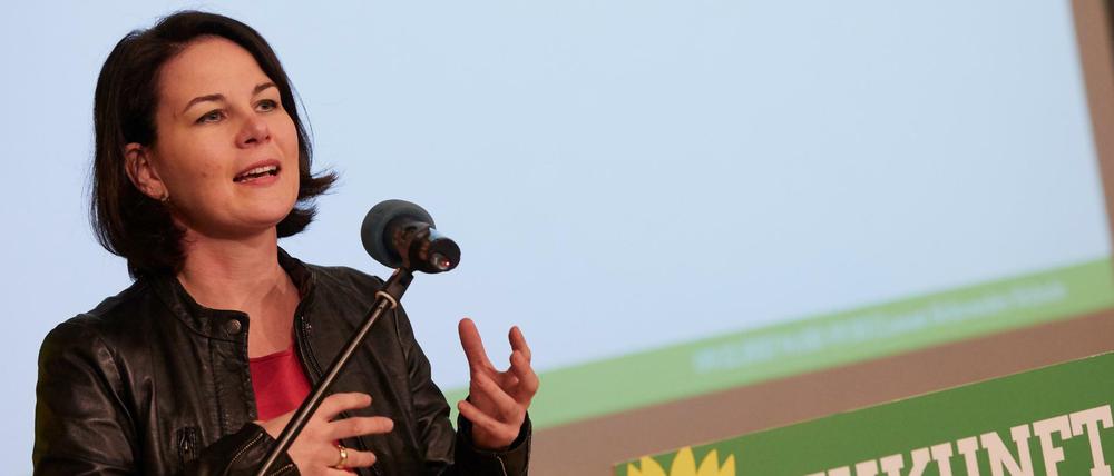 Die Bundestagsabgeordnete Annalena Baerbock will Vorsitzende der Grünen werden