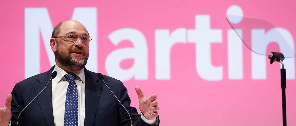 Martin Schulz, der sozialdemokratische Spitzenkandidat bei der Europawahl.