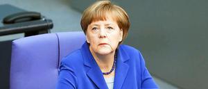 Bundeskanzlerin Angela Merkel wird vom Grünen-Fraktionsvorsitzenden Anton Hofreiter bei der BND-Affäre Verschleierungstaktik vorgeworfen.