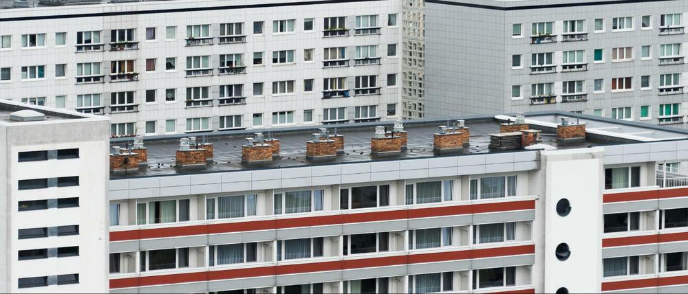 Wohnblöcke in Berlin. Es werden immer noch zu wenige Wohnungen gebaut.