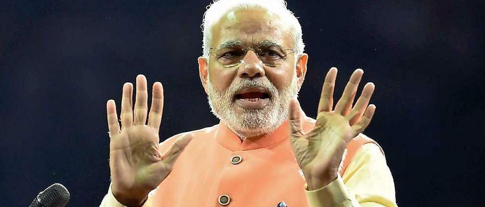 Saubermann: Indiens Ministerpräsident Narendra Modi.