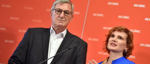 Bernd Riexinger und Katja Kipping sind seit 2012 Vorsitzende der Linkspartei. 
