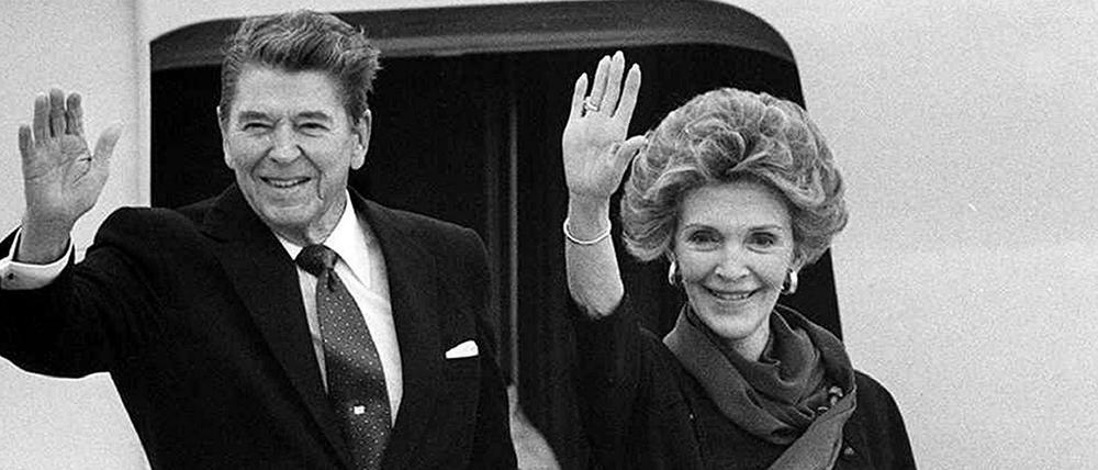 Die Frühere US-First-Lady Nancy Reagan ist gestorben. Sie wurde 94 Jahre alt.