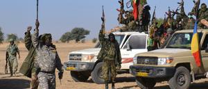 Diese Kämpfer aus dem Tschad konnten der Terrormiliz Boko Haram eine Niederlage zufügen.