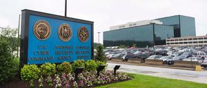 Das NSA-Hauptquartier in Fort Meade, Maryland, USA.