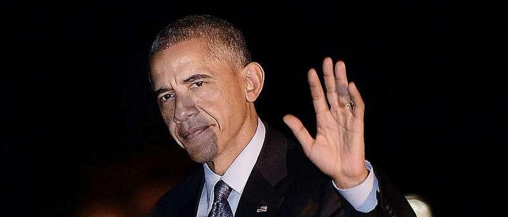 Erschöpftes Winken: Barack Obamas Charisma ist verflogen.