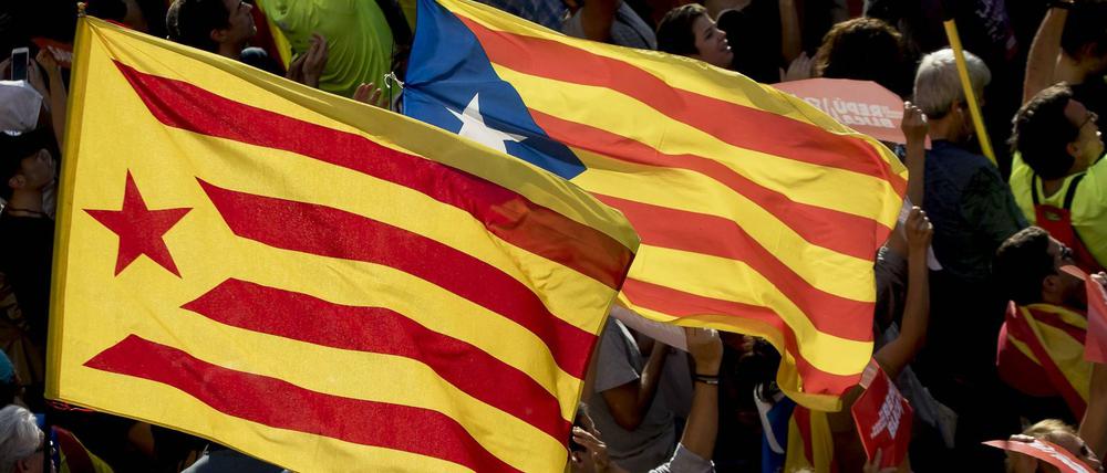 Eine Umfrage zufolge sind 69 Prozent der Katalanen für Neuwahlen.