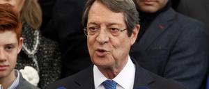 Bleibt im Amt: Zyperns Präsident Nicos Anastasiades.