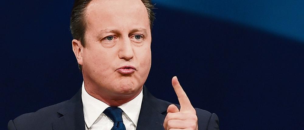 Der britische Premier David Cameron verhandelt mit der EU über Erleichterungen für Großbritannien. 
