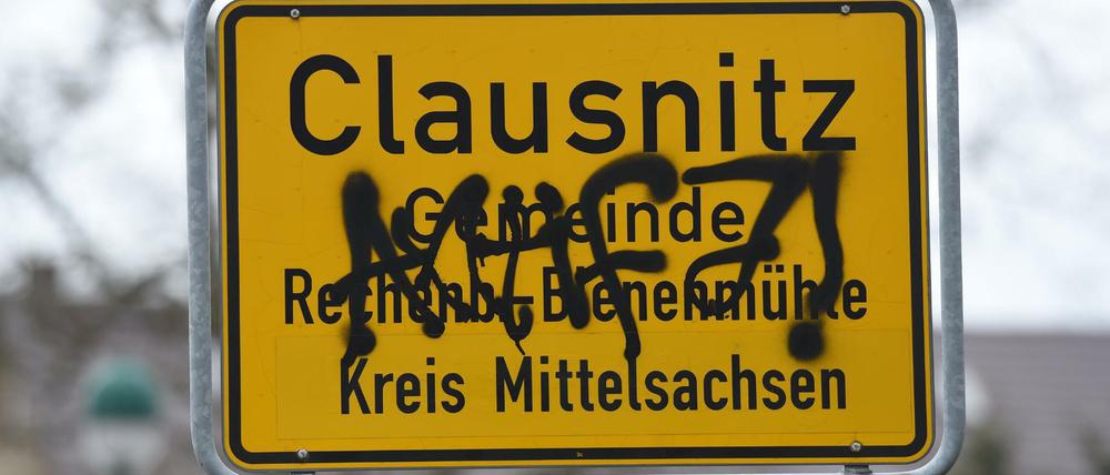 Clausnitz in Sachsen - nur ein Ort in der langen Liste der Schande