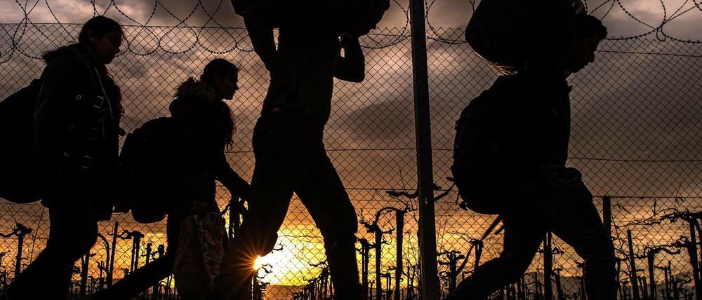 Flüchtlinge an der Grenze zwischen Griechenland und Mazedonien: Europas Versagen vergrößert ihre Not.