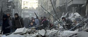 Im völlig zerstörten Aleppo gibt es für die Menschen keine Zukunft mehr.