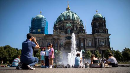 Beliebtes Ausflugsziel bei Berlin-Touristen: Der Dom in der Mitte der Stadt.