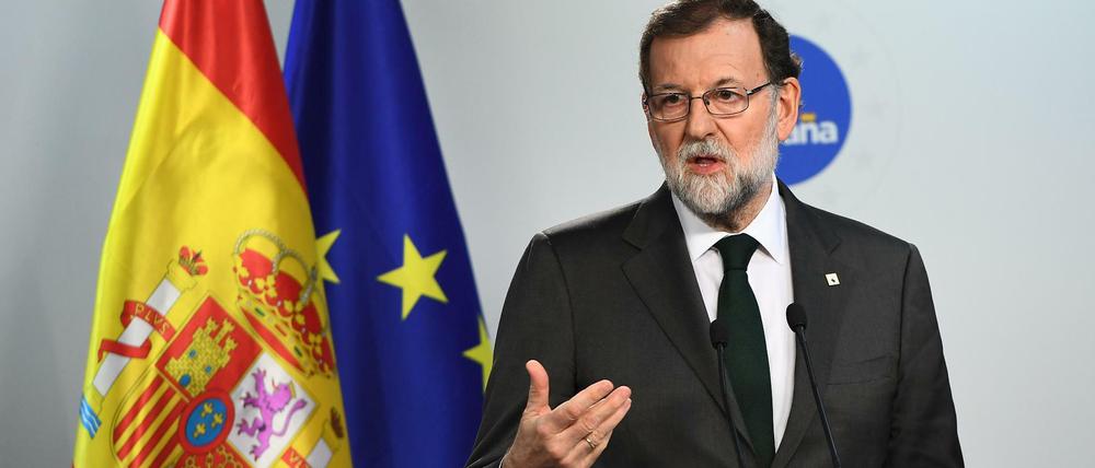 Der spanische Ministerpräsident Mariano Rajoy. 