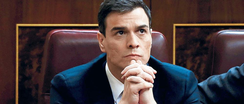 Der Chef der sozialdemokratischen PSOE, Pedro Sanchez, will eine Reform der Autonomiestatute debattieren.