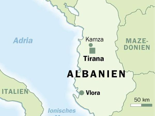 Viele Albaner sind auch nach Italien und Griechenland ausgewandert.